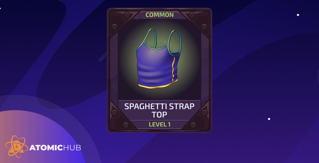 Spaghetti Strap Top Level 1 Atomichub 4304